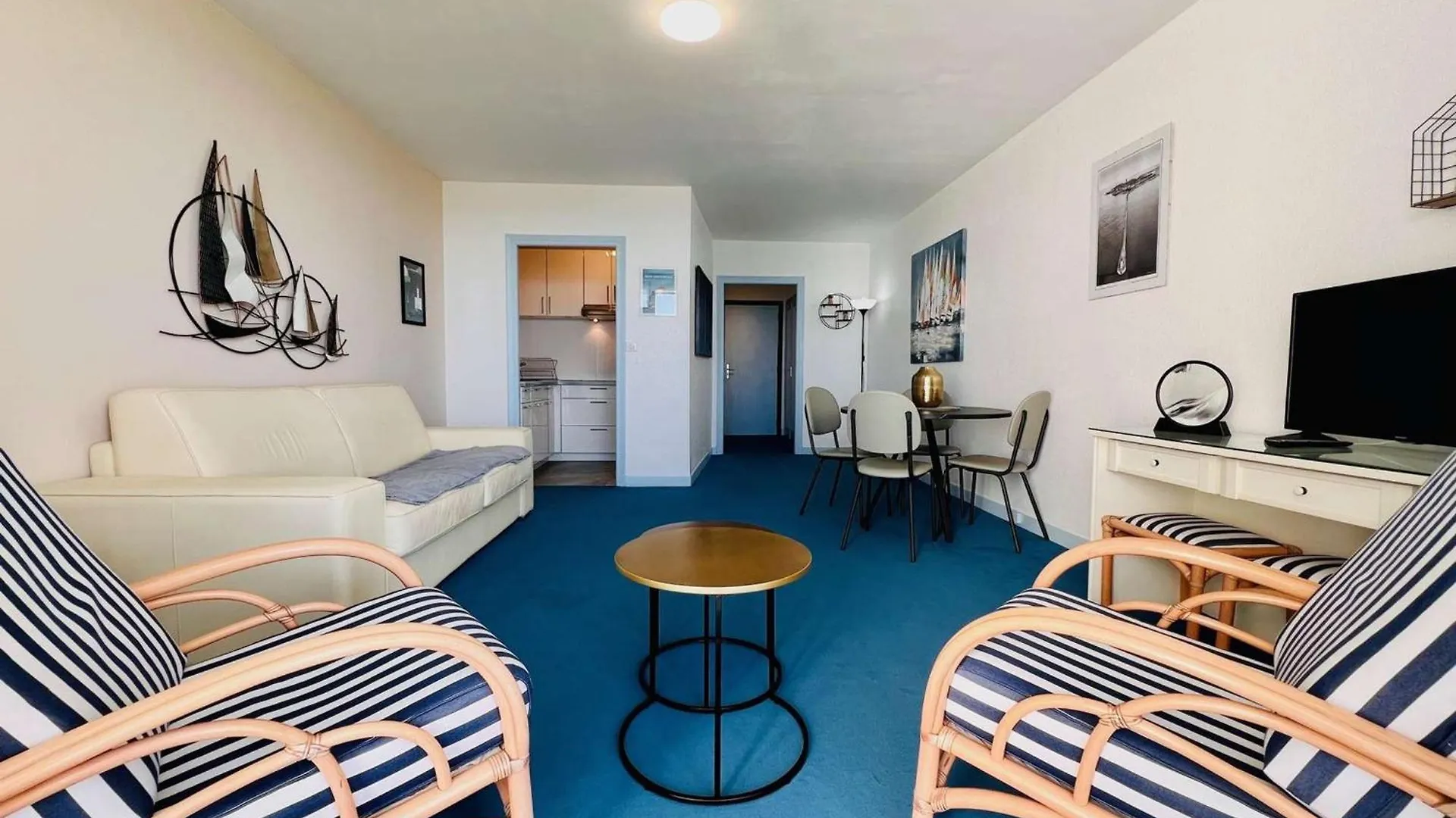 Quiberon - Studio 38M² Avec Balcon Face Mer Et Parking - Fr-1-478-294